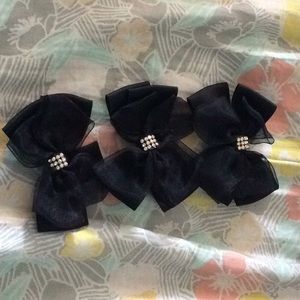 Black bows